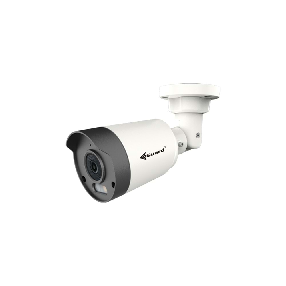 VGUARD- 2MP IP 3.6mm Sabit Lens H.265+ Sesli Dual Light Bullet Güvenlik Kamerası - VG-236AD-BF