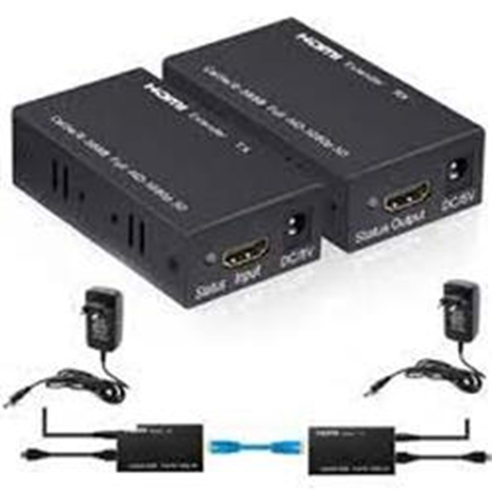 Apronx APX-60M Cat5e/Cat6 60metre Full Hd 1080P HDMI Extender