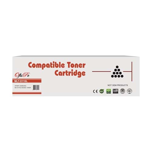 OfisPc Samsung MLT-D116L 3.000 Sayfa Çipli Muadil Toner M2625/2626/2825ND/2826/2835/2836/2676/2875FD