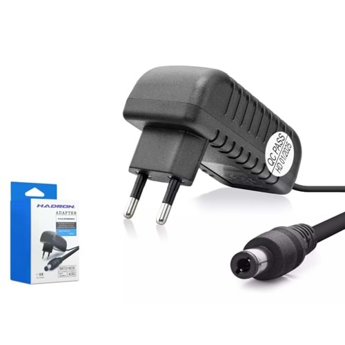 HADRON HD8417 MODEM ADAPTÖRÜ 5V 3A 5.5*2.5 SİYAH