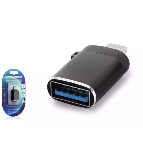 HADRON HDX1056 LIGHTNING TO USB3.0 F ÇEVİRİCİ SİYAH