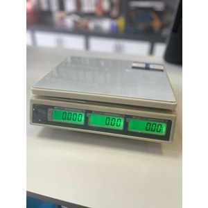 Ayter 30 Kg Mühürlü Onaylı Fiyat Hesaplamalı Terazi